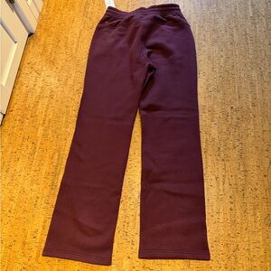 CRZ YOGA fleece straight leg lined pants, 32 inches, size m